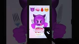 🩸 emoji mixing #digitalart #emojichallenge #funny #shorts