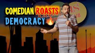 Comedian Roasts Democracy 