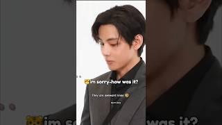 taehyungie x yoo seung-ho being awkward af in interview 