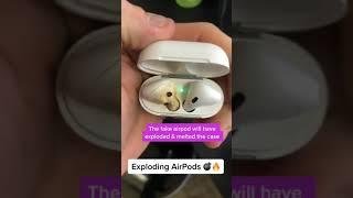 Fake AirPods Vs Real AirPods  Exploding AirPods