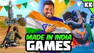 Made In INDIA Games | indian Developed Games #mrkk #gaming