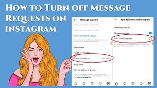 How to turn off message request on instagram 2023 | How to turn off instagram message request 2023