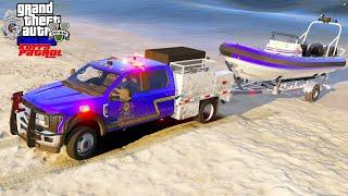 GTA 5 Roleplay #499 Fire Department Beach Unit -  KUFFS FiveM Server