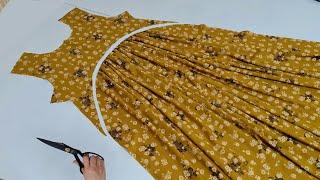  You Will Be Surprised How Easy It is To Sew This Dress️ Few people know this new way ️