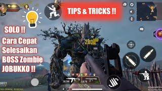 I'm Kill Fastly BOSS Zombie JUBOKKO. SOLO !! New Classic Zombie - HARDCORE Mode Tips & Tricks Codm