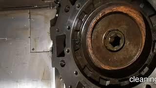 Mazak turret adjustment