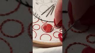 PADDED SATIN STITCH | Beginner Embroidery Tutorial
