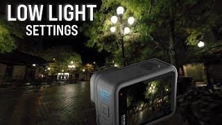 GoPro Hero 12 LOW LIGHT Video | Use THESE SETTINGS for Best Results