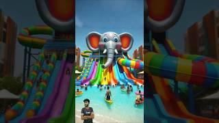 ️ Evolution of Cat : Elephant Slide  Maiw Milky  #cat #cute #love #shorts