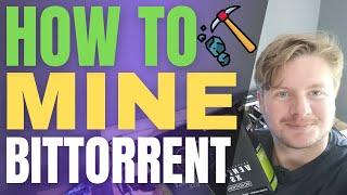 How to Mine BitTorrent Coin With T-Rex and UnMineable