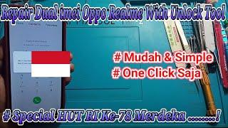 Cara Repair Dual imei Oppo Realme Chipset Mediatek With Unlock Tool