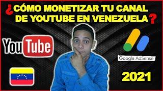 CÓMO COBRAR EL PAGO DE YOUTUBE EN VENEZUELA 2021 *Mi Experiencia*