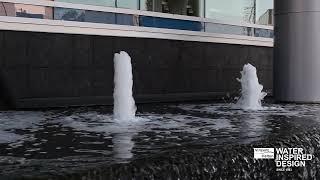 Escala by Ledmac - Water Wall and Cascading Water Feature by Vincent Helton