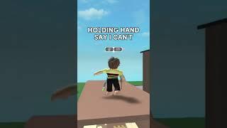 YES I CAN #shorts #roblox