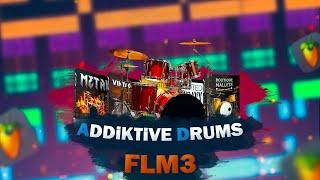 ADDIKTIVE DRUMS ДЛЯ FL STUDIO MOBILE 3/FREE INSTRUMENTS FOR FLM3