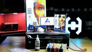 Epson XP-330 с СНПЧ и чернилами INKSYSTEM