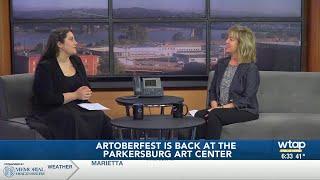 WTAP Daybreak Interview - Parkersburg Art Center to hold Artoberfest