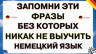 ВЫУЧИ Базовые Фразы на Немецком и Начни Говорить Уже Через 20 Минут! Немецкий Для Начинающих