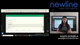 Newline Interactive Display Management Demonstration