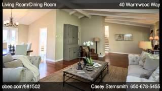 40 Warmwood Way Hillsborough CA 94010 - Casey Sternsmith - Coldwell Banker