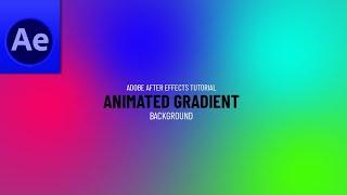 Tutorial: How to Create Animated Gradient Background in After Effects #allfreepik