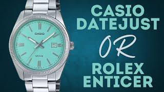 DONT BUY THIS CASIO WATCH! Casio Enticer MTP Tiffany Watch Review