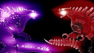 Evolved Godzilla VS Mechagodzilla | Animation Reupload