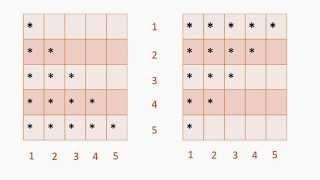 How to program pyramids using loops - 1