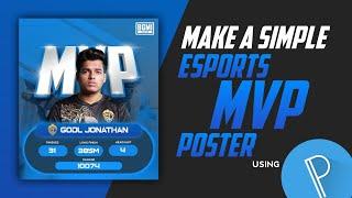 MAKE AN ESPORTS MVP POSTER USING PIXELLAB | ARDITZ #arditz #jonathangaming #mvpposterediting #mvp