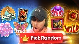 GAMDOM picks RANDOM SLOTS & I SPIN IN a $100,000 BONUS!! (Bonus Buys)