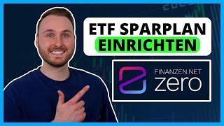 finanzen.net ZERO | ETF-Sparplan einrichten Anleitung für Anfänger