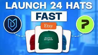 STOP Wasting Money on Hats Discover the BEST Way to Sell EMBROIDERED Hats with Printify