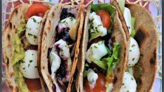 Wholemeal Piadine with Vegetables Simple recipe Piadine