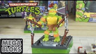 Черепашки Ниндзя Игрушки - Michelangelo TMNT MEGABLOKS - Конструктор МЕГАБЛОКС - Микеланджело