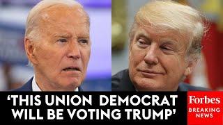 Top Union Democrat Ruthlessly Torches Biden, Issues Strong Endorsement Of Trump At RNC