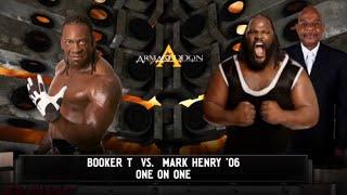 WWE Armageddon 2003 (Match 1) Booker T vs Mark Henry