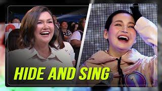 Angelica Panganiban recognizes Kyla's voice in 'Hide and Sing' | ABS-CBN News