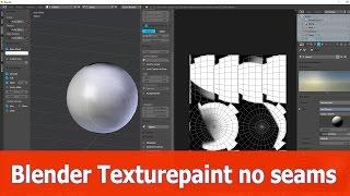 Blender texture paint without seams