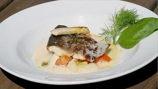 Kochvideo - Welsfilet mit Spargel und Jungzwiebel