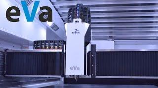 EAGLE eVa laser cutting head: speeds and positioning of fiber laser | EAGLE LASERS