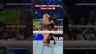 #biancabelair Unbelievable Styles Clash #andrethegiant #bikini #wwe2k25malevsfemale #wwe2k25gameplay