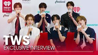TWS share their favorite Korean snacks with JoJo Wright