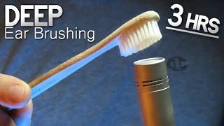 ASMR ULTIMATE EAR BRUSHING - 3 HOURS of Extra Tingly Brushing & Scratching   [No Talking]