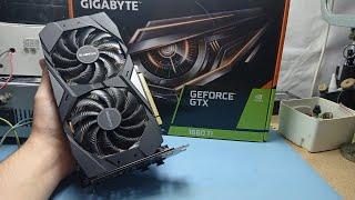 Полное обслуживание Gigabyte GTX 1660Ti | Толщина термопрокладок