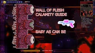 Terraria Calamity Mod (Revengeance) Wall of Flesh pre-hardmode guide.