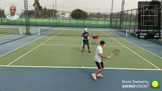 Tennis Lesson With Coach Charles - 6th Apr 2023