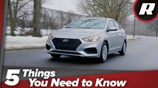 2018 Hyundai Accent: 5 things you should know about the base-model economy car