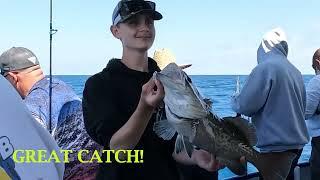 10 hour offshore fishing trip | Hubbard's Marina | Madeira Beach FL | www.HubbardsMarina.com