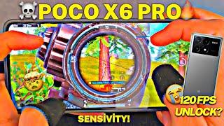 POCO X6 PRO NEW UPDATE 3.7 UPDATE TEST PUBG HANDCAM 120 FPS UNLOCK? 