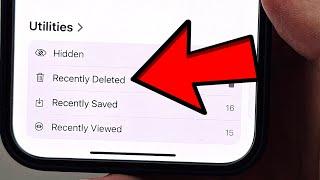 How To Find Recently Deleted Photos on iPhone iOS 18